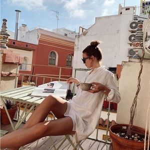 Uncle Studios Linen Tunic NWOT